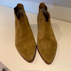 Vince Camuto suede booties size 8